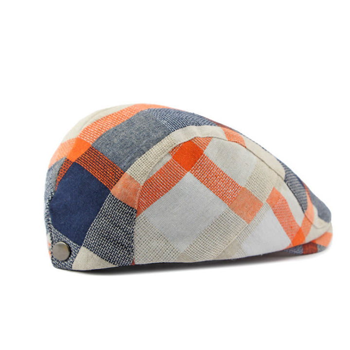 Cappello estivo traspirante in lino scozzese - image 4