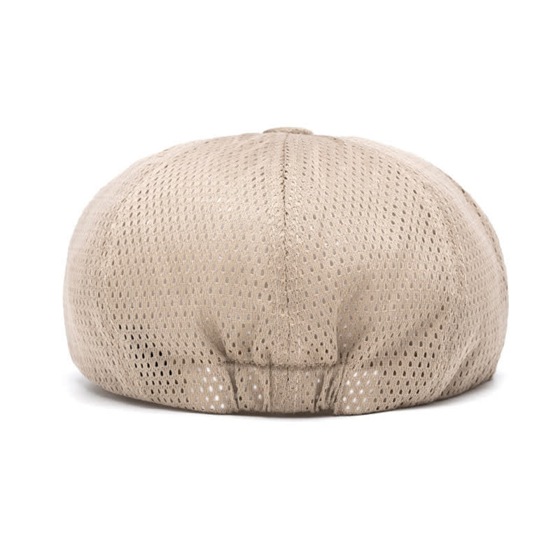 Cappello estivo con basco traspirante in rete tinta unita senza tempo - image 6