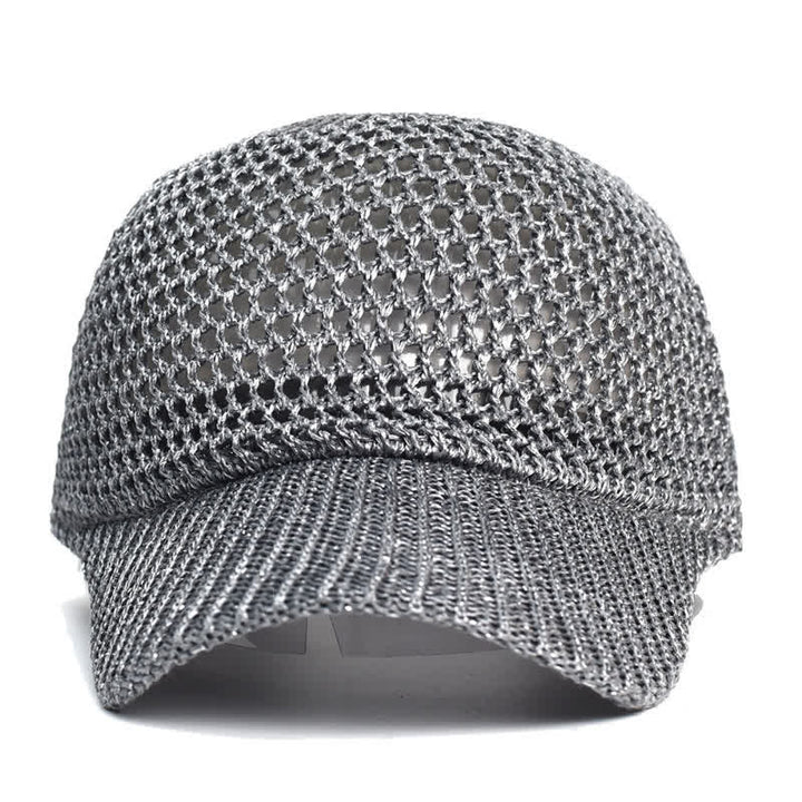 Cappellino da baseball estivo casual leggero classico in rete - image 2