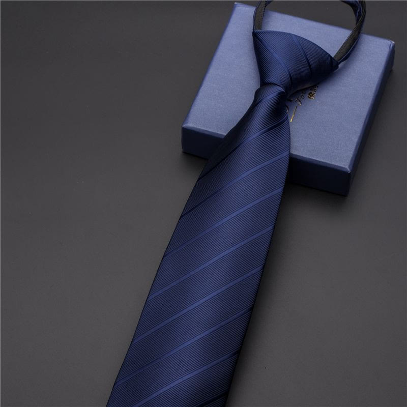 Cravatta vintage da uomo con stampa e fermacravatta intagliato - Stile n. 15 - Argento - image 20