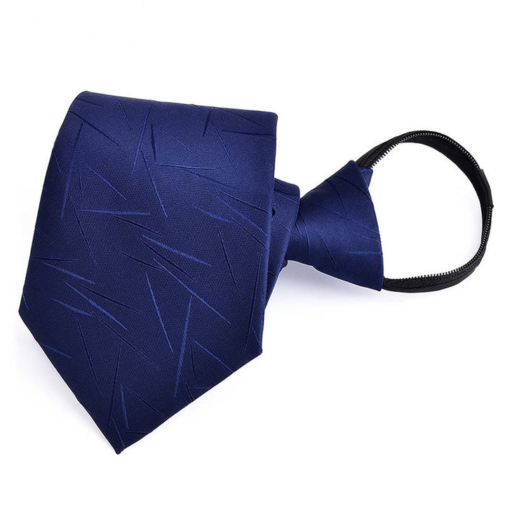 Set di cravatte e gemelli da uomo in arenaria blu di lusso - Stile n. 12 - image 14