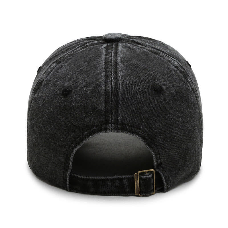 Cappellino da baseball in cotone lavato con toppa ricamata New Story - image 3