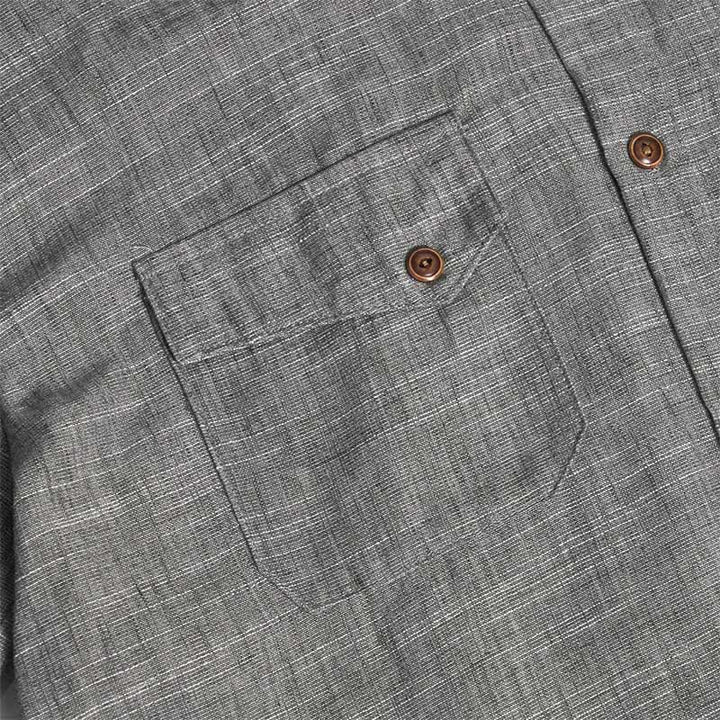 Camicia casual da uomo in stile western con tasche sul petto - image 11
