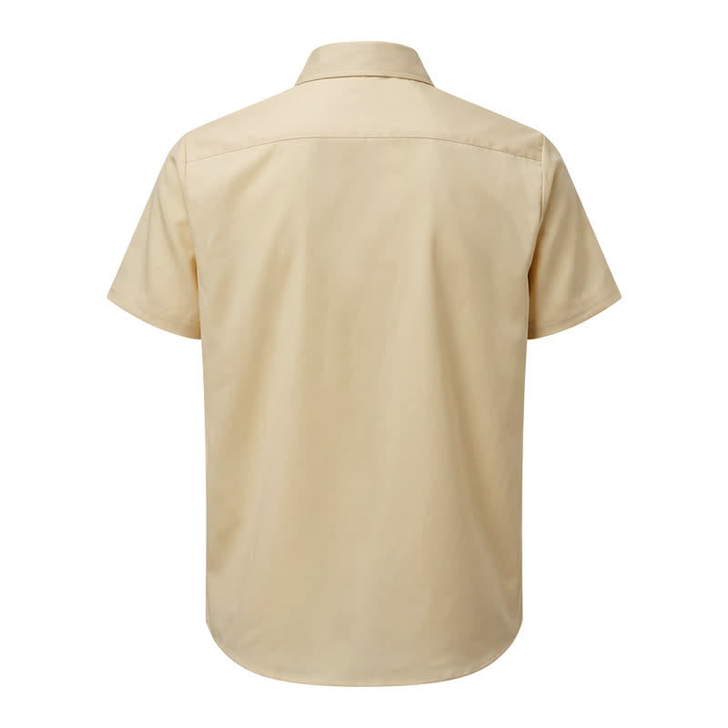 Camicia da uomo con stampa 3D e giogo a contrasto con motivo western da cowboy - image 9