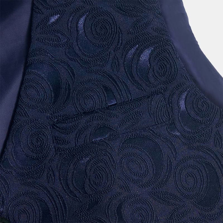Gilet da uomo con tre tasche e fantasia paisley - image 7