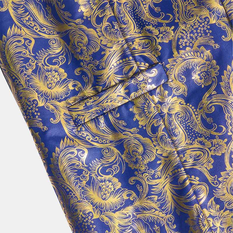 Gilet da uomo con squisita fantasia Paisley stampata a caldo. - image 8
