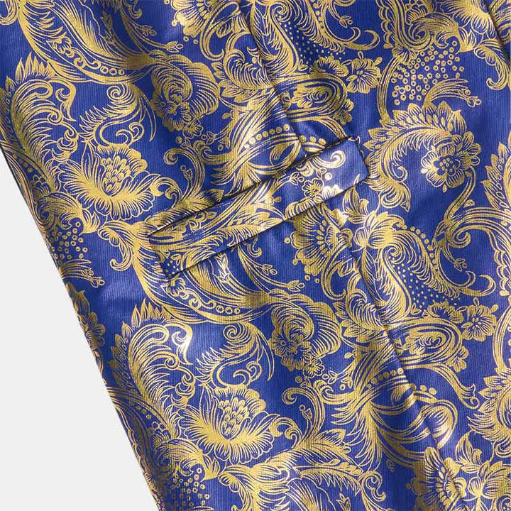 Gilet da uomo con squisita fantasia Paisley stampata a caldo. - image 8