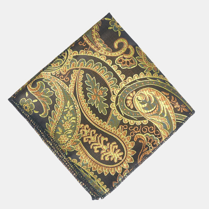 Set di 3 gilet da uomo in jacquard con motivo paisley - image 11