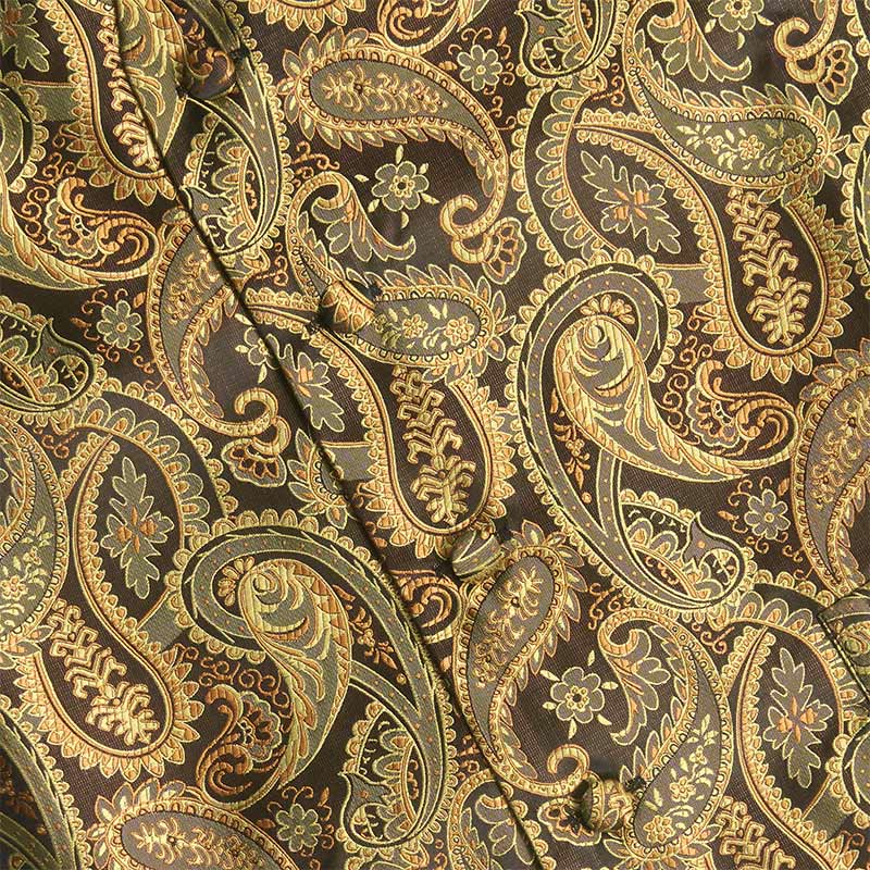 Set di 3 gilet da uomo in jacquard con motivo paisley - image 9
