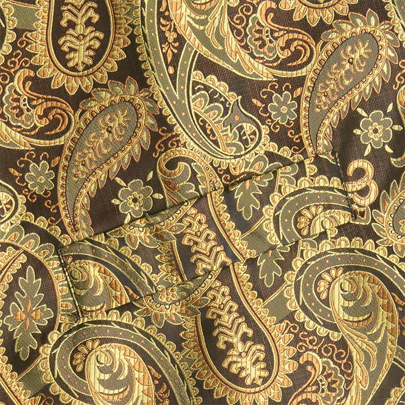 Set di 3 gilet da uomo in jacquard con motivo paisley - image 10