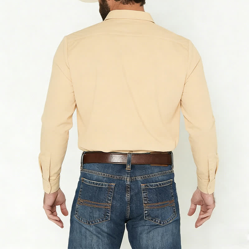 Camicia da uomo in stile cowboy tradizionale con stampa 3D - image 2