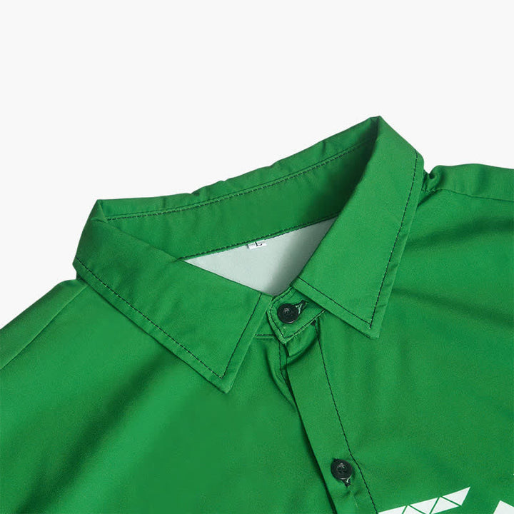 Camicia western da uomo con stampa geometrica azteca in stile sud-occidentale - image 11