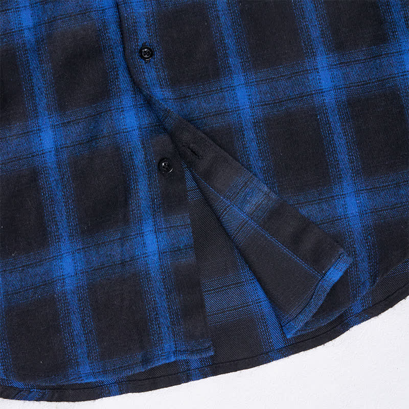 Gilet senza maniche da uomo in stile western con motivo a quadri - image 7