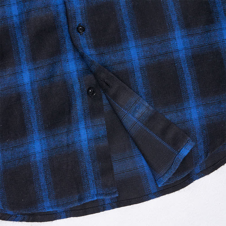 Gilet senza maniche da uomo in stile western con motivo a quadri - image 7