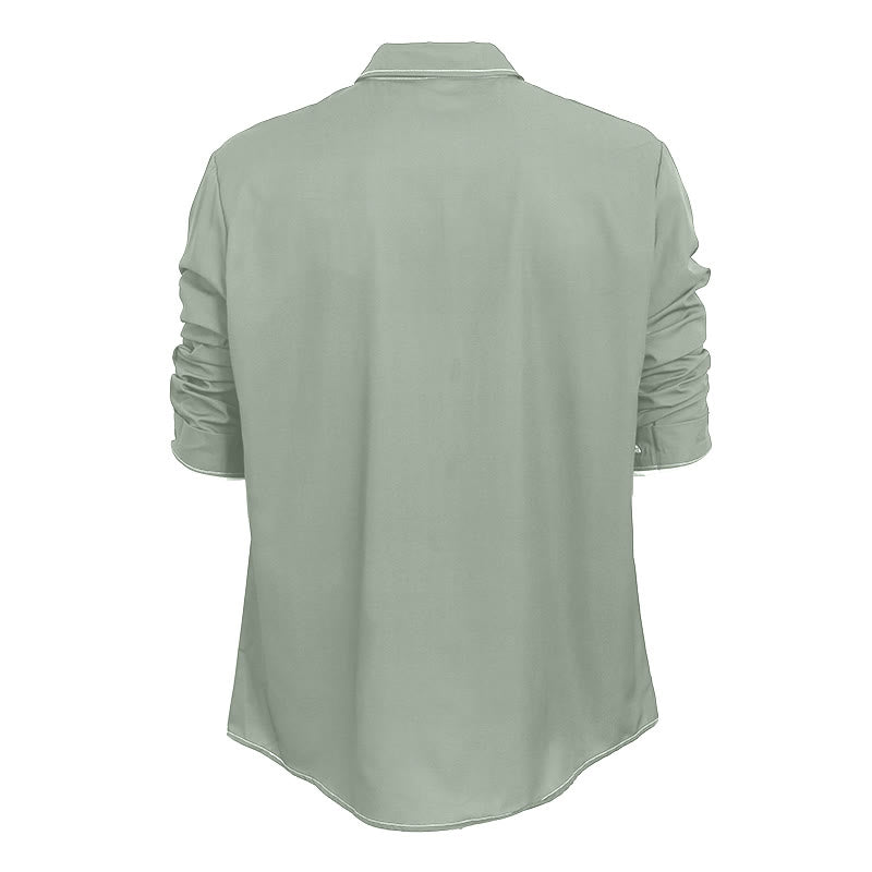 Camicia da uomo a maniche lunghe in stile retrò, elegante e sofisticata. - image 26