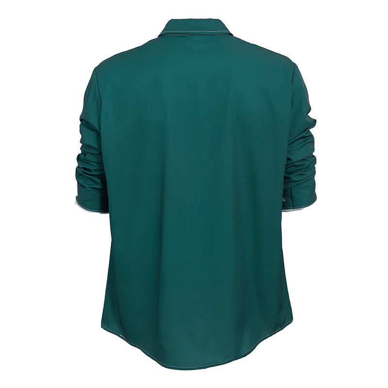 Camicia da uomo a maniche lunghe in stile retrò, elegante e sofisticata. - image 18