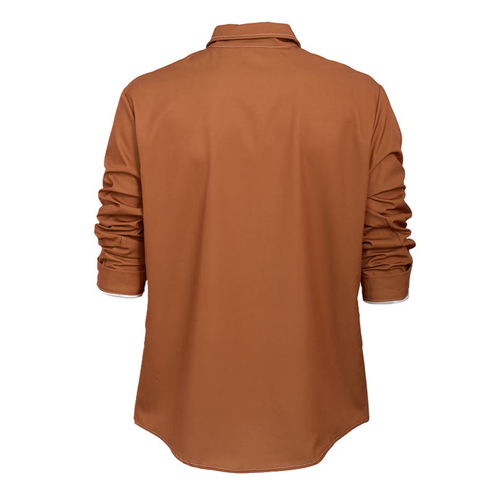 Camicia da uomo a maniche lunghe in stile retrò, elegante e sofisticata. - image 12