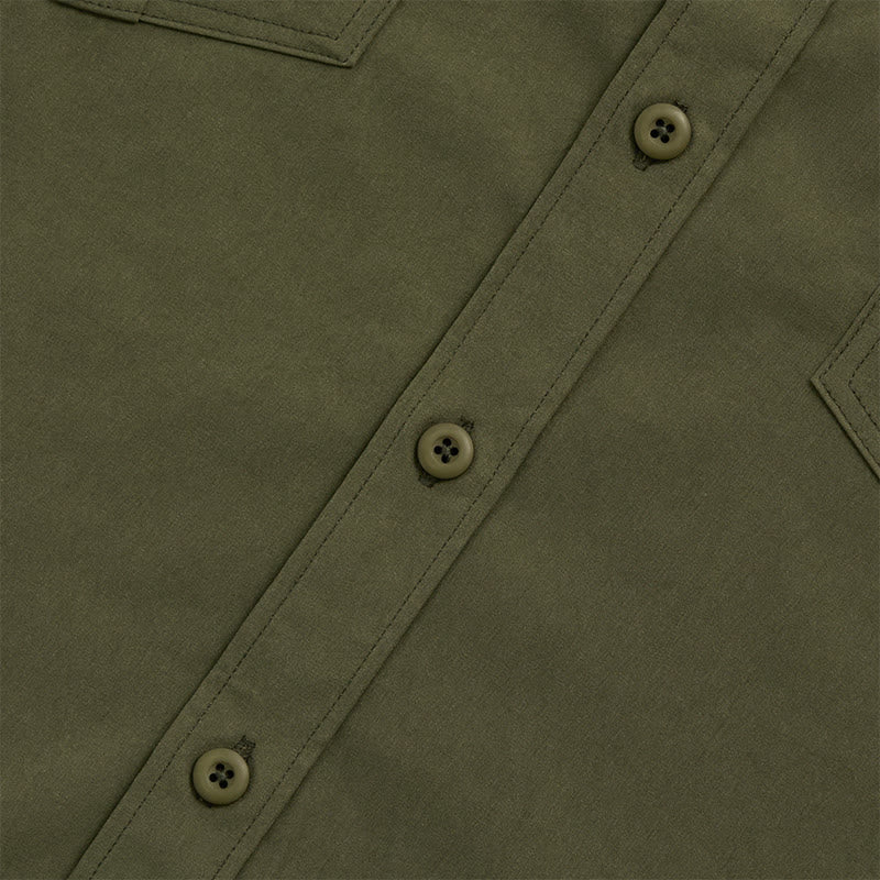 Camicia da lavoro da uomo a maniche lunghe con doppie tasche per attività all'aperto. - image 7