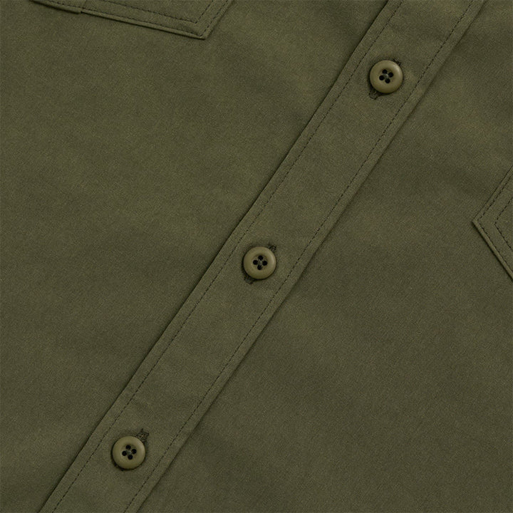 Camicia da lavoro da uomo a maniche lunghe con doppie tasche per attività all'aperto. - image 7