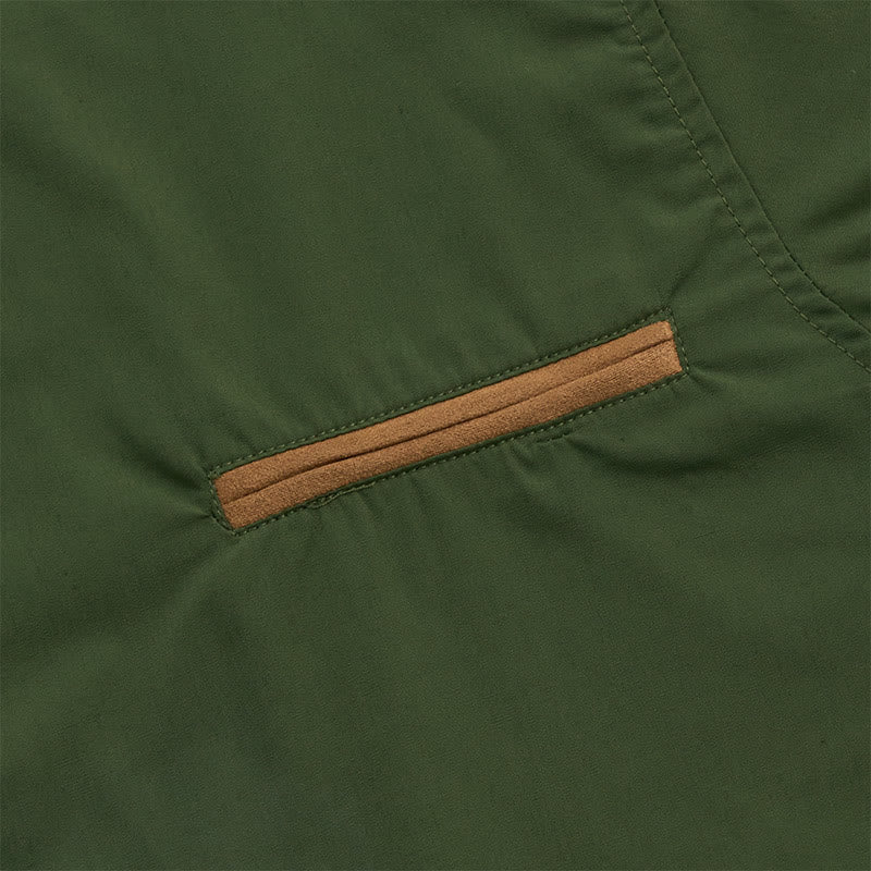 Camicia da uomo casual a maniche corte con taschino sul petto e finiture a quadri. - image 13