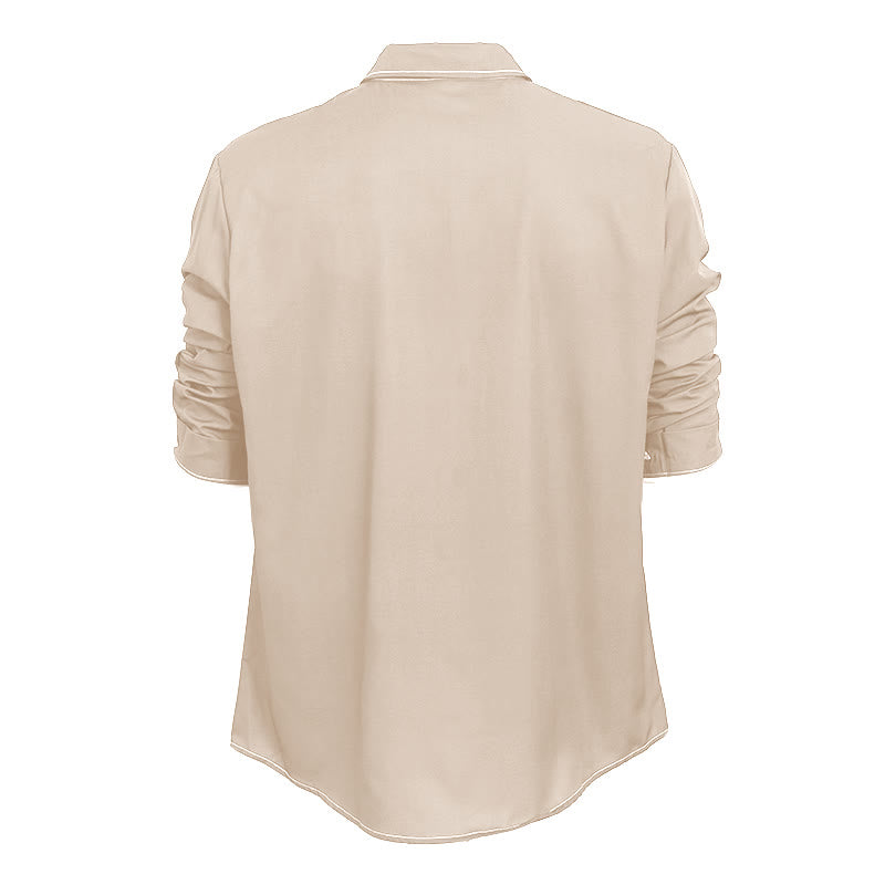 Camicia da uomo a maniche lunghe in stile retrò, elegante e sofisticata. - image 20