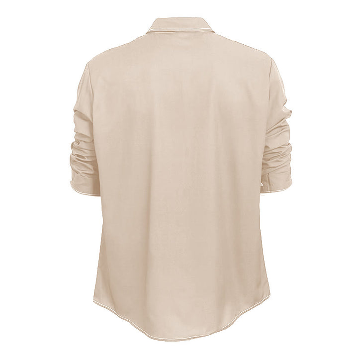 Camicia da uomo a maniche lunghe in stile retrò, elegante e sofisticata. - image 20