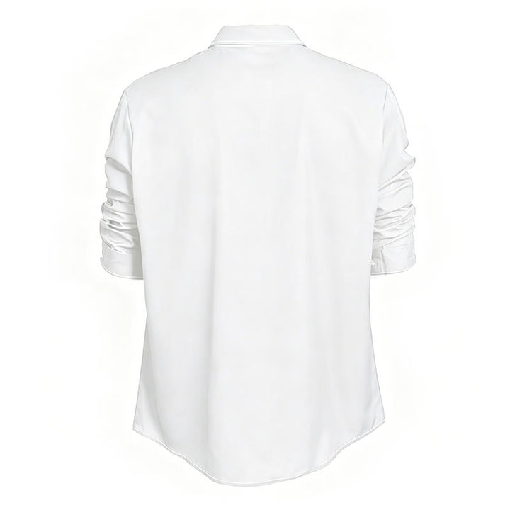 Camicia da uomo a maniche lunghe in stile retrò, elegante e sofisticata. - image 24