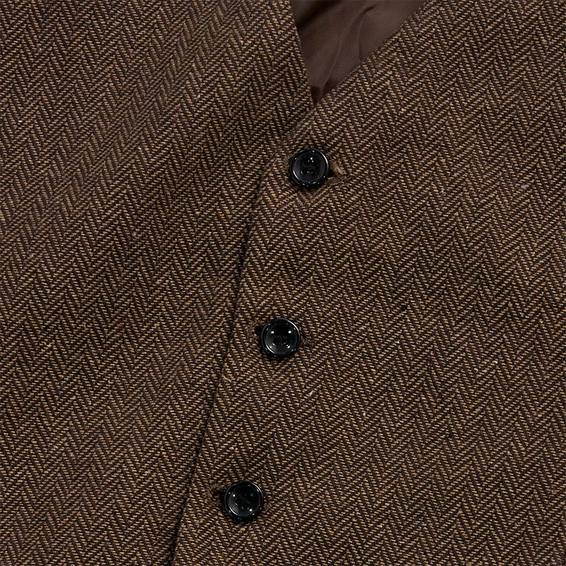 Gilet da uomo con scollo a V, vestibilità comoda, ideale per il business casual. - image 8