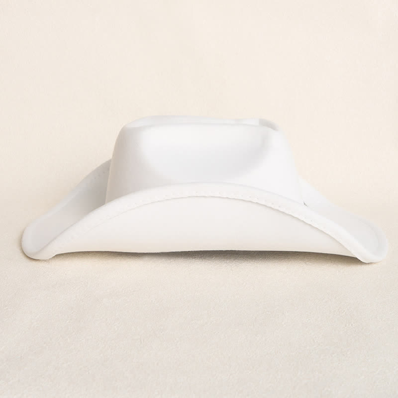 Cappello da cowboy da uomo con catena a farfalla - image 3