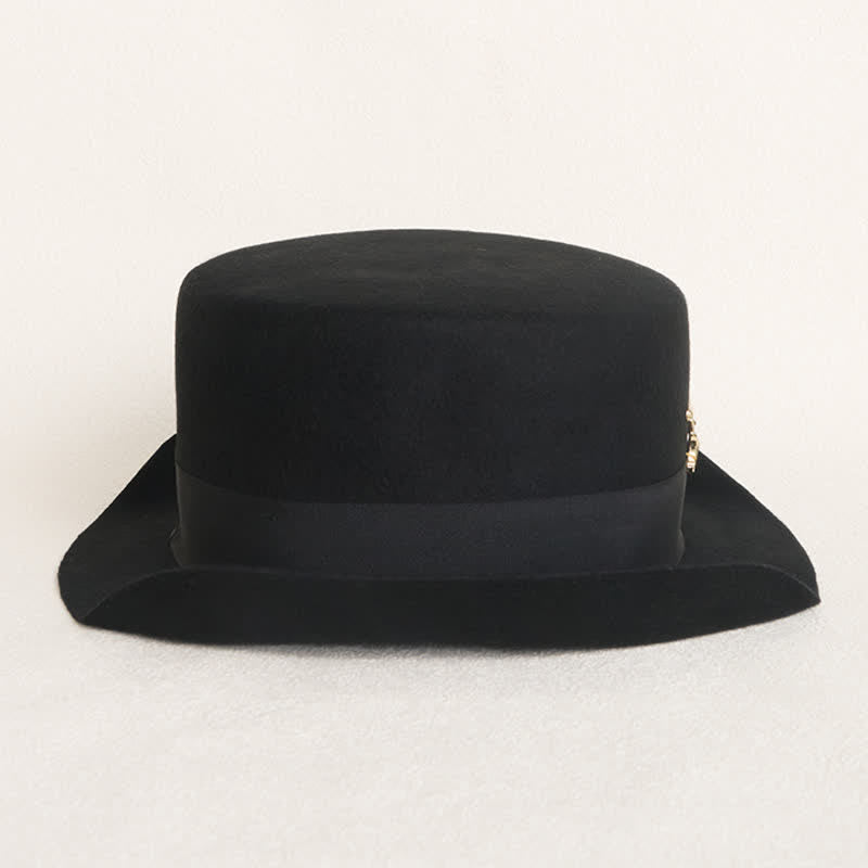 Cappello da cowboy in lana con decorazione Golden Cavalry - image 3