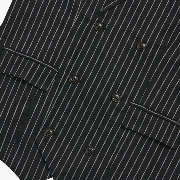 Gilet elegante da uomo a righe, vestibilità slim. - image 10