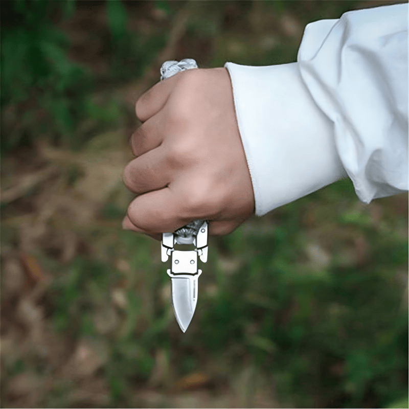 Braccialetto di sopravvivenza in paracord con coltello nascosto per soccorso d'emergenza - image 11