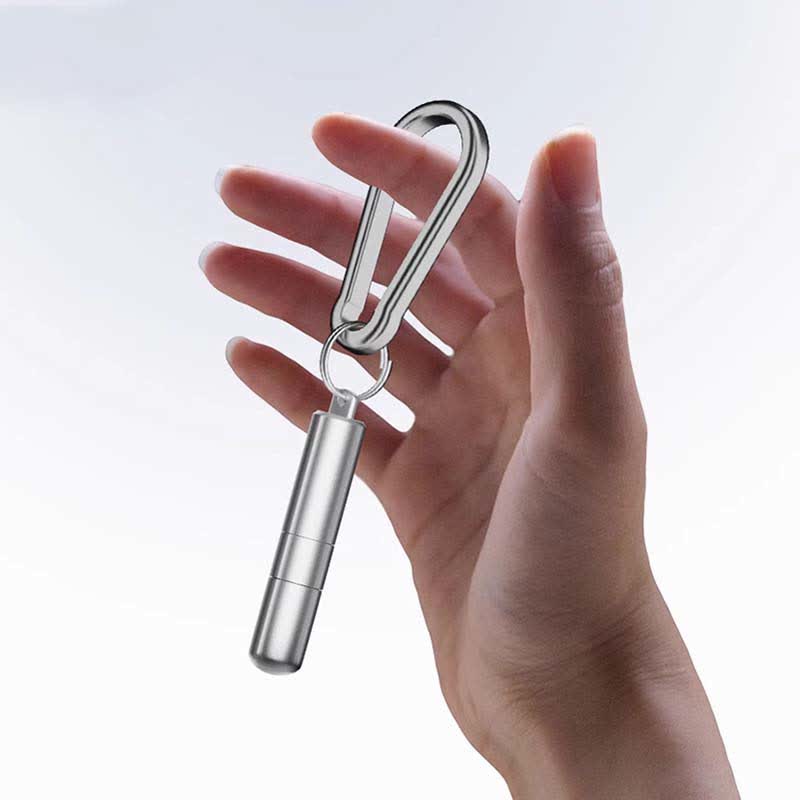 Portachiavi con perno di espulsione della scheda SIM e spazzolina per la pulizia del telefono - image 1