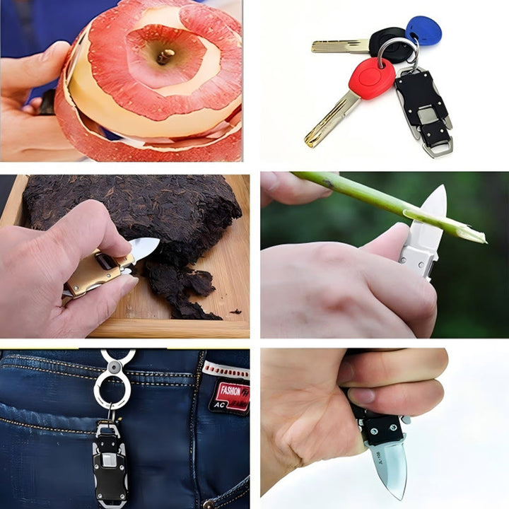 Braccialetto di sopravvivenza in paracord con coltello nascosto per soccorso d'emergenza - image 13