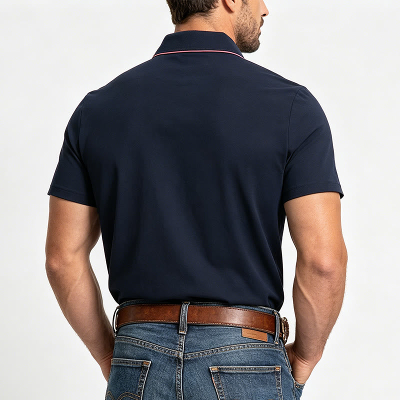Camicia da uomo a maniche corte con stampa western e bottoni - image 7