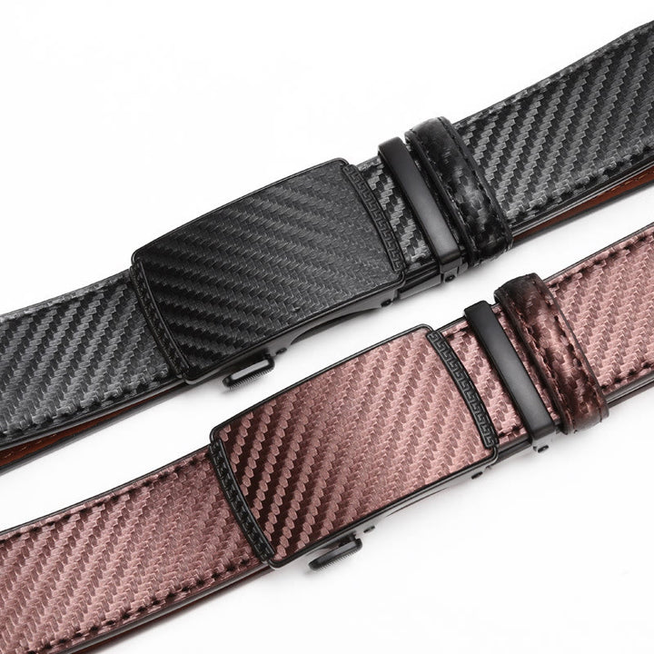 Cintura da uomo elegante con fibbia automatica in lega - image 10