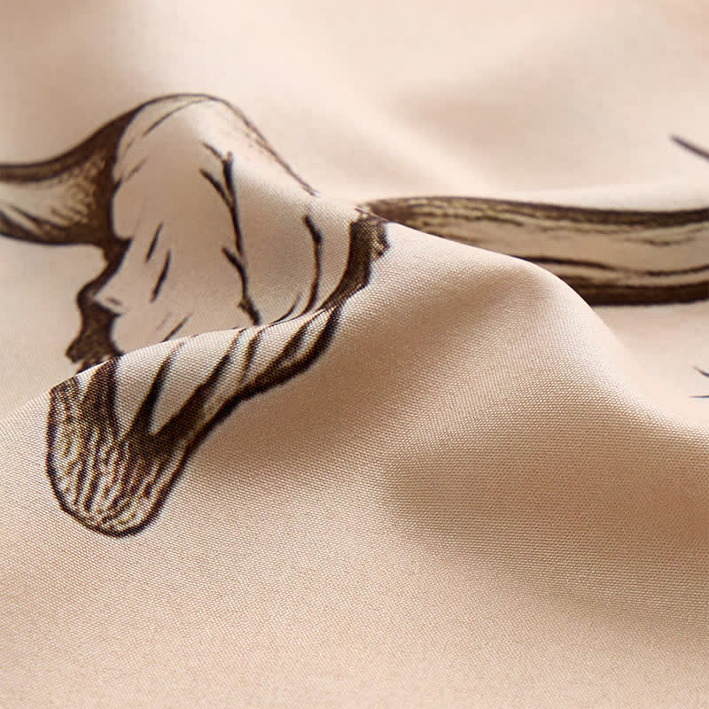 Camicia da uomo moderna retrò con stampa "Howdy Rodeo Bull Rider". - image 6