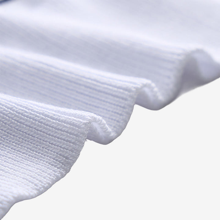 Polo da uomo a maniche corte a righe, vestibilità regolare. - image 10