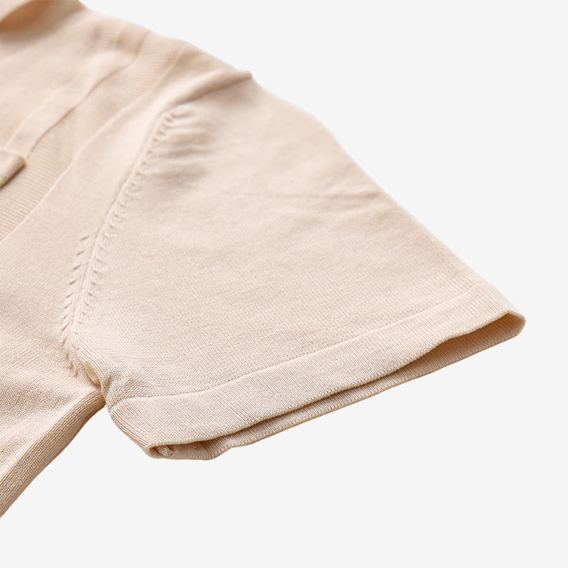 Polo da uomo a righe verticali, casual, per tutti i giorni. - image 10