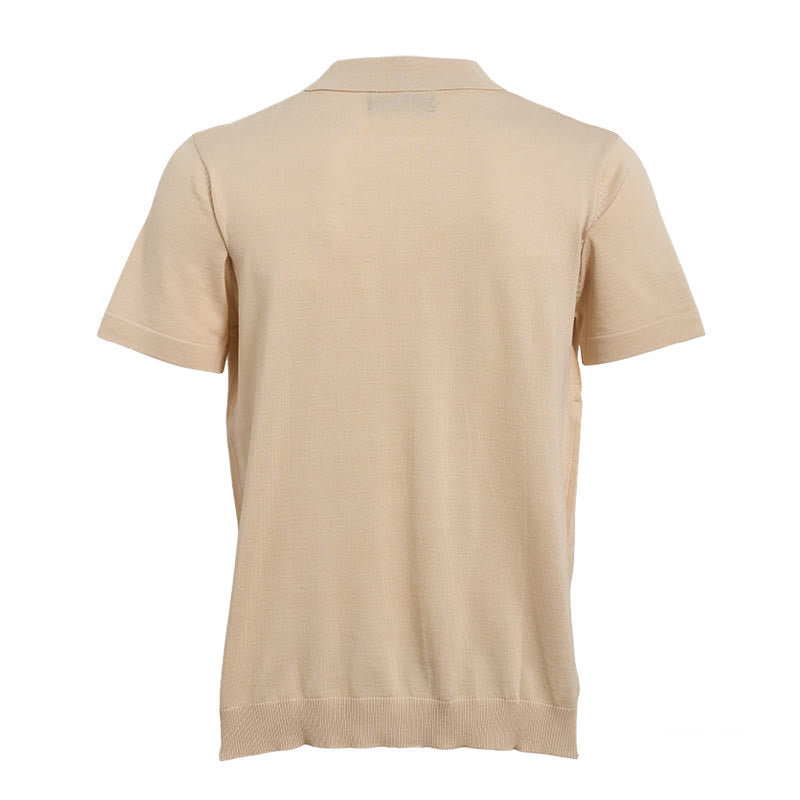 Polo da uomo a righe verticali, casual, per tutti i giorni. - image 12