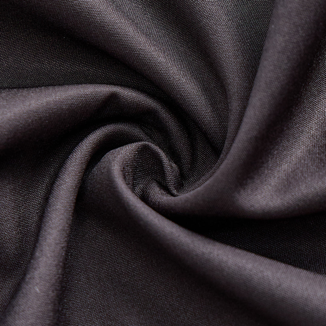Camicia elegante da uomo nera con stampa floreale e carré in stile western - image 7
