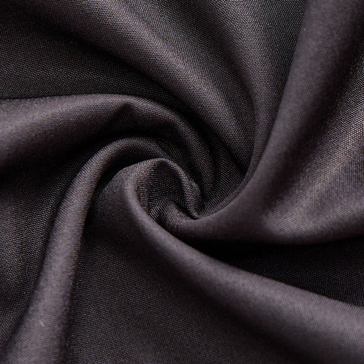 Camicia elegante da uomo nera con stampa floreale e carré in stile western - image 7