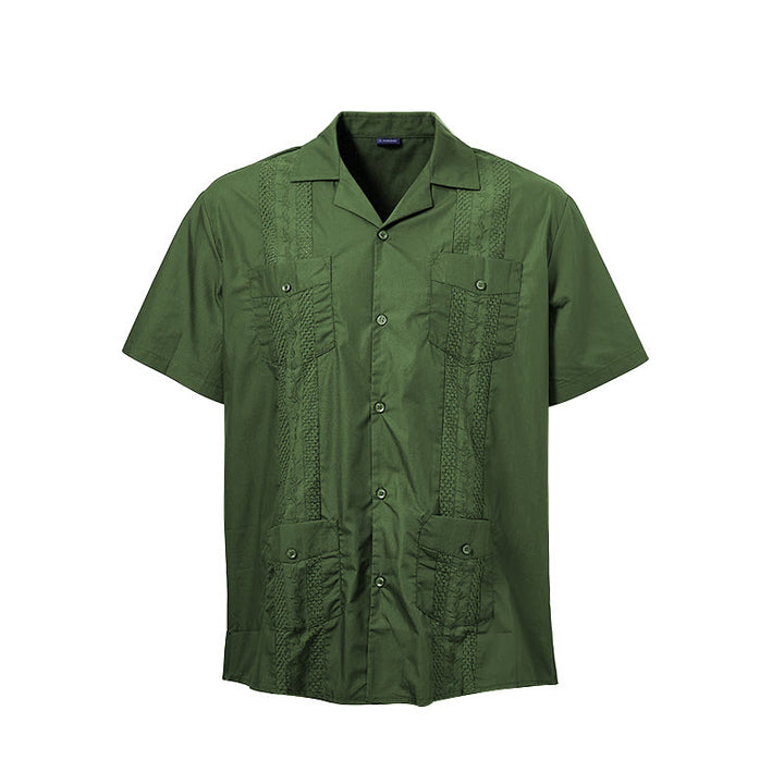 Camicia casual moderna con ricami d'ispirazione cubana - image 21