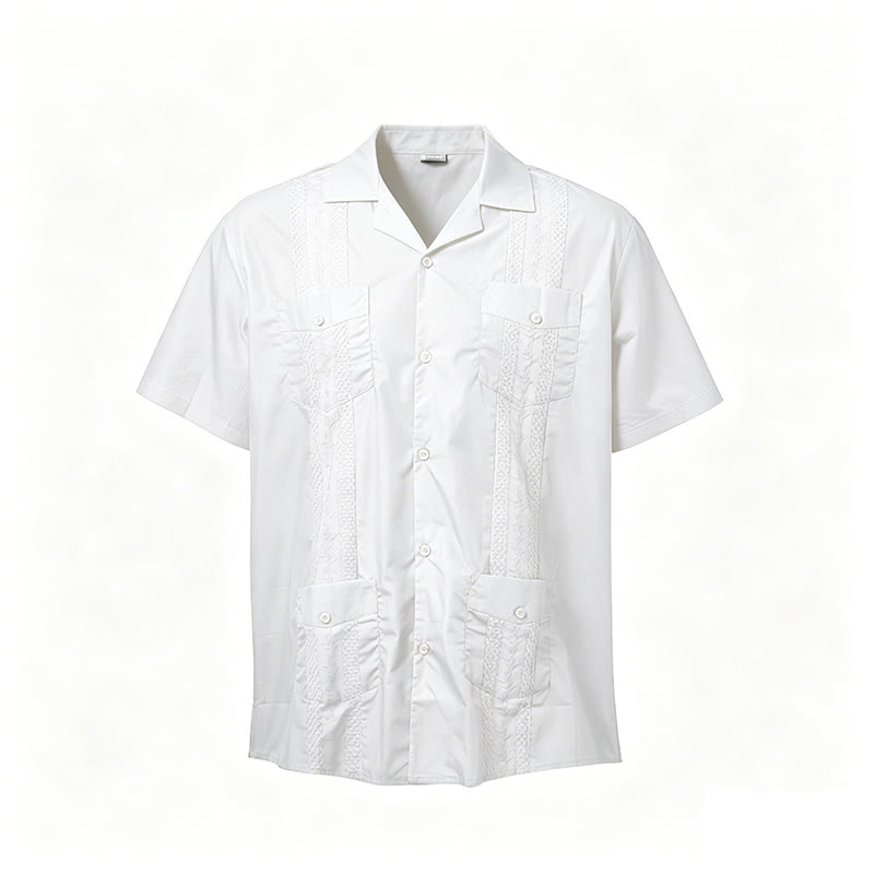 Camicia casual moderna con ricami d'ispirazione cubana - image 15