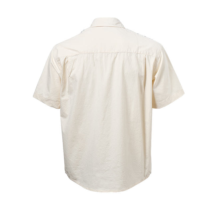 Maglietta a maniche corte con ricamo a nuvola in stile streetwear - image 18