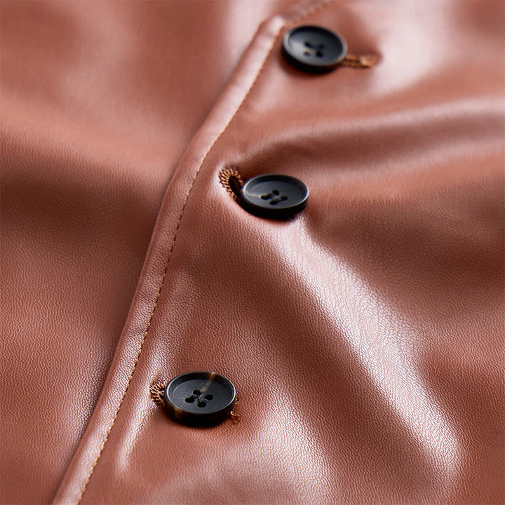 Gilet da uomo in pelle dallo stile western intramontabile. - image 7