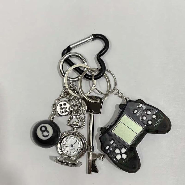 Orologio da tasca cavo con ciondoli, ornamento decorativo alla moda, stile coquette - Stile n. 13 - image 18