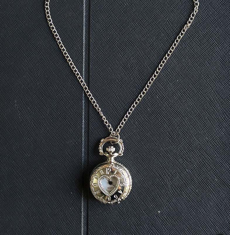 Orologio da tasca cavo con ciondoli, ornamento decorativo alla moda, stile coquette - Stile n. 15 - image 20