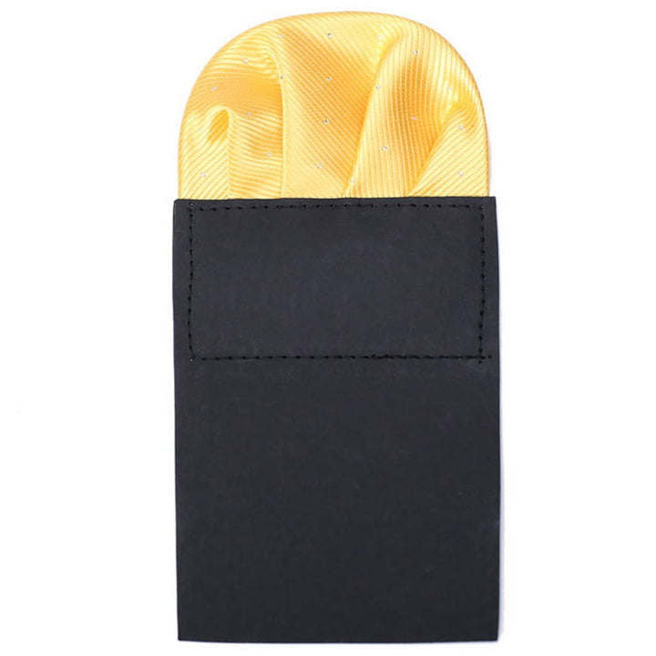 Inserto per biglietti da visita pre-piegato Pop Of Color - Giallo - image 19