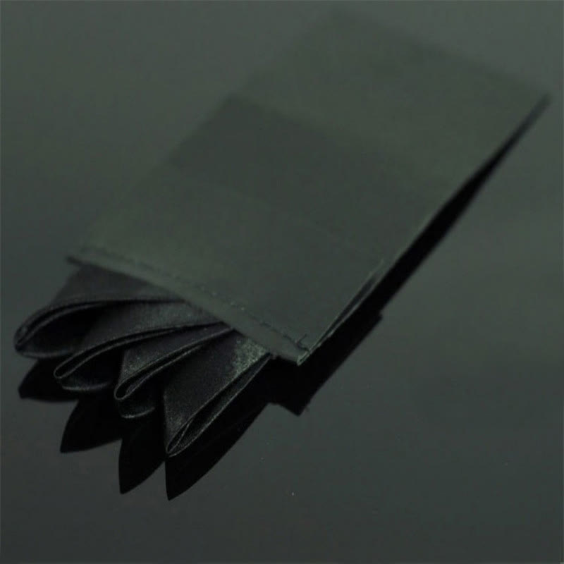Inserto per carte da tasca pre-piegato con corona a quattro punte - Nero - image 3
